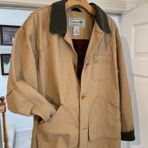 L.L. Bean Original Field Coat blanket lined